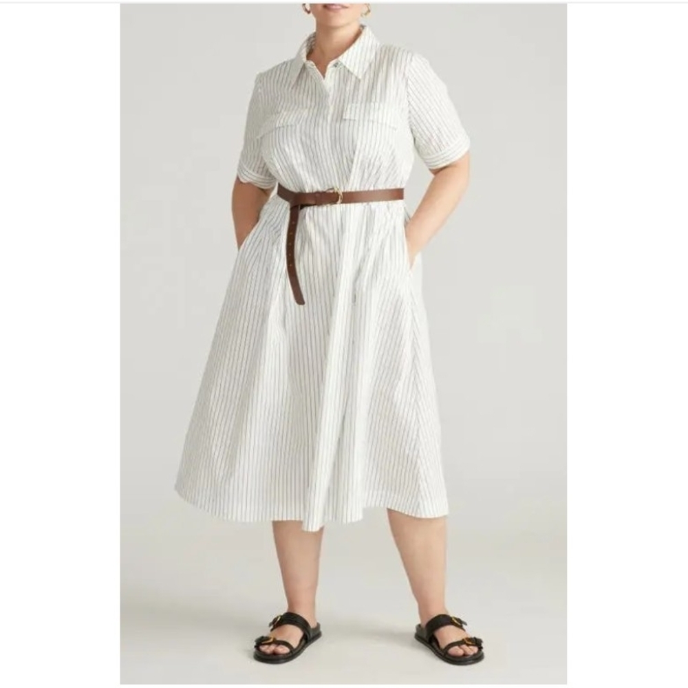 City Poplin Maxi shirt dress - Picture 4 of 6